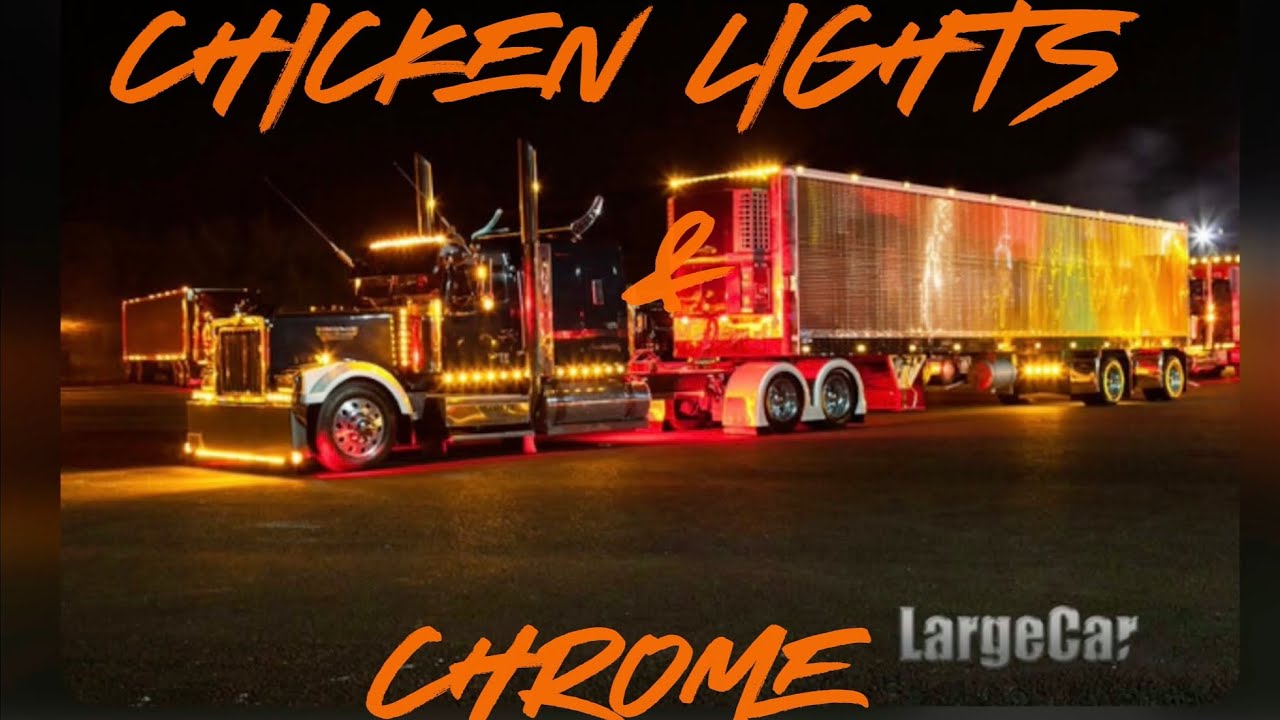 KENWORTH W900 ПОЛУЧАЕТ БОЛЬШЕ ФАР, БОЛЬШЕ ХРОМА!!/обновления интерьера!