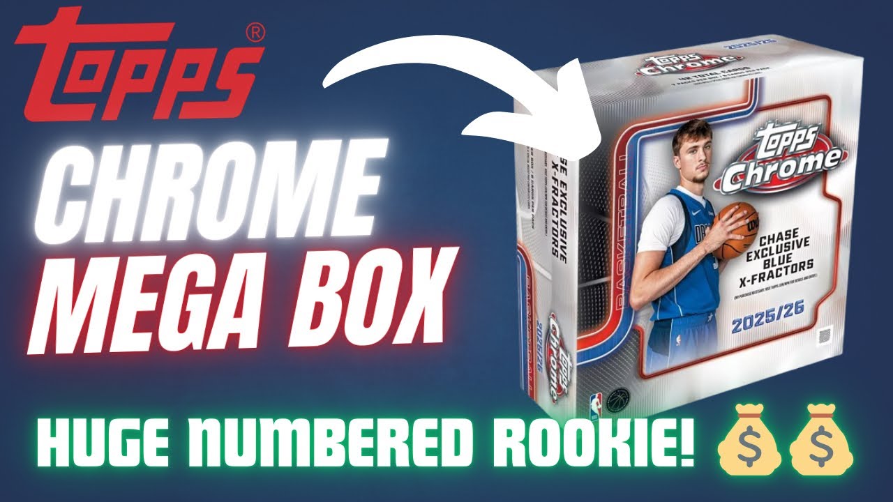 ВОЛШЕБСТВО МЕГА-КОРОБКИ!!! 🏀 (Не упустите свой шанс!!) Обзор мега-коробки Topps Chrome Basketball