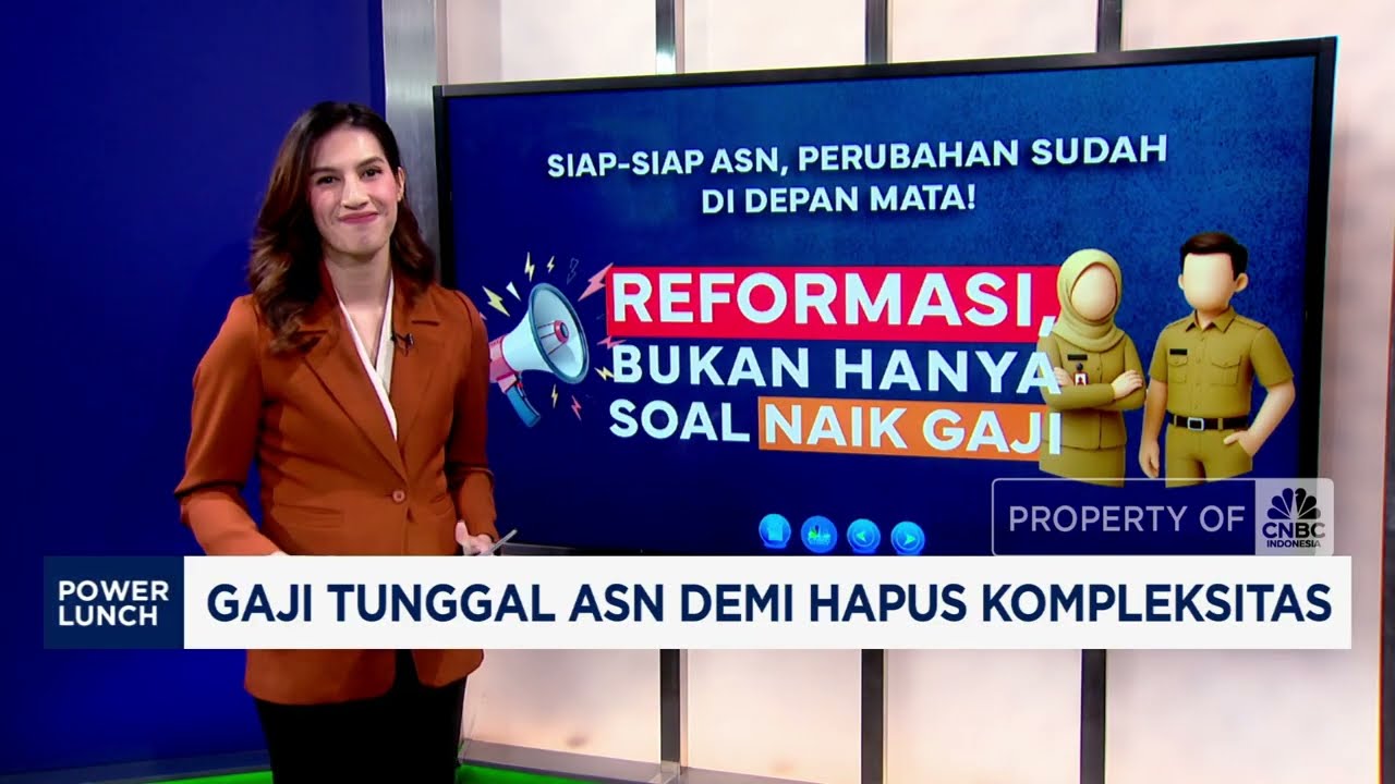 Gaji Tunggal ASN Demi Hapus Kompleksitas