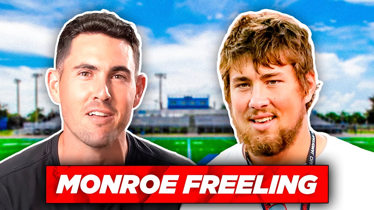 Monroe Freeling Speaks On Why He Chose Georgia & Coach Searels' Hat Throwing