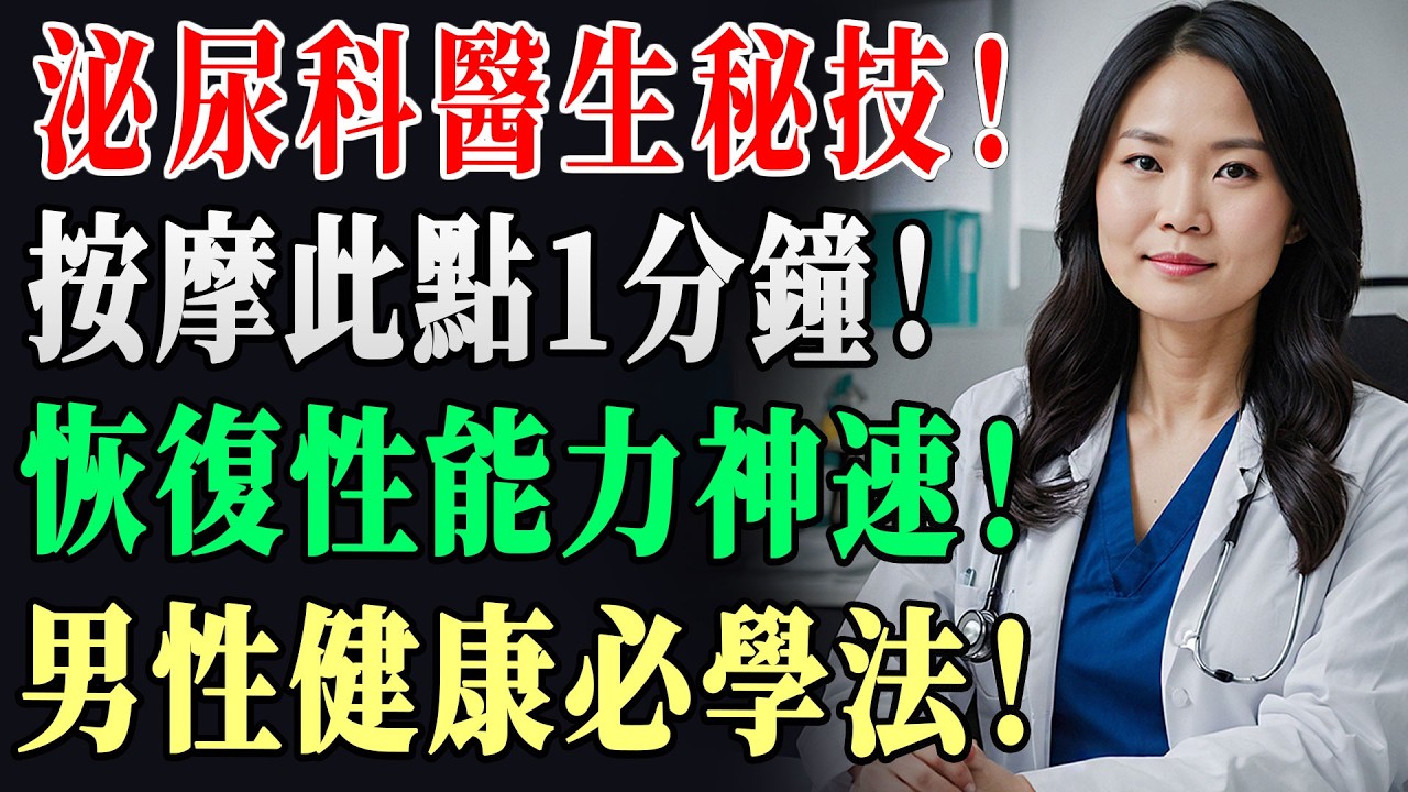 男人60歲後如何「正確」排解？泌尿科醫師：這7個動作最傷神經，做錯了後半輩子抱憾！ #健康知識 #男性精力 #長壽秘訣 #健康生活 #泌尿系統 !