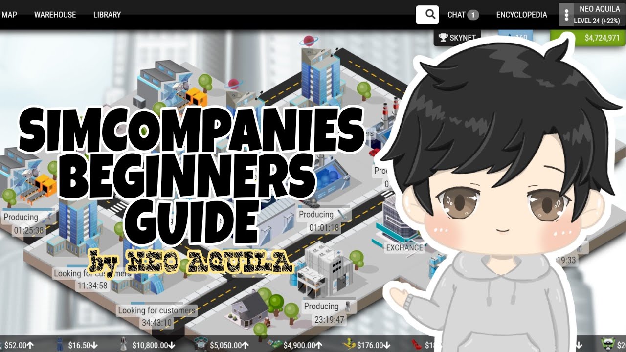 SimCompanies Beginners Guide by Neo Aquila