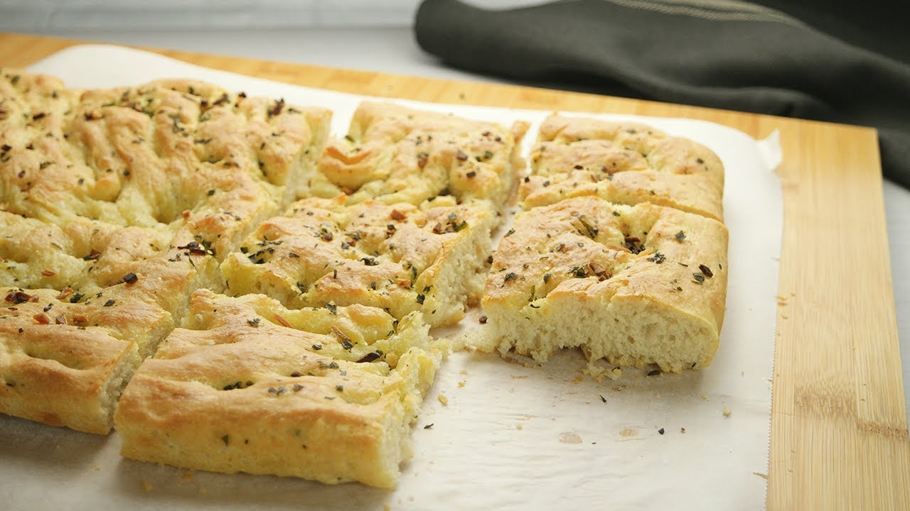 Verdens beste focaccia oppskrift