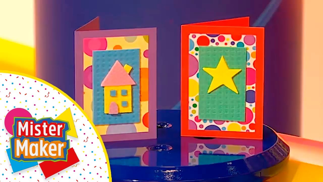TARJETA con ESPONJA 🎨 | MISTER MAKER en ESPAÑOL