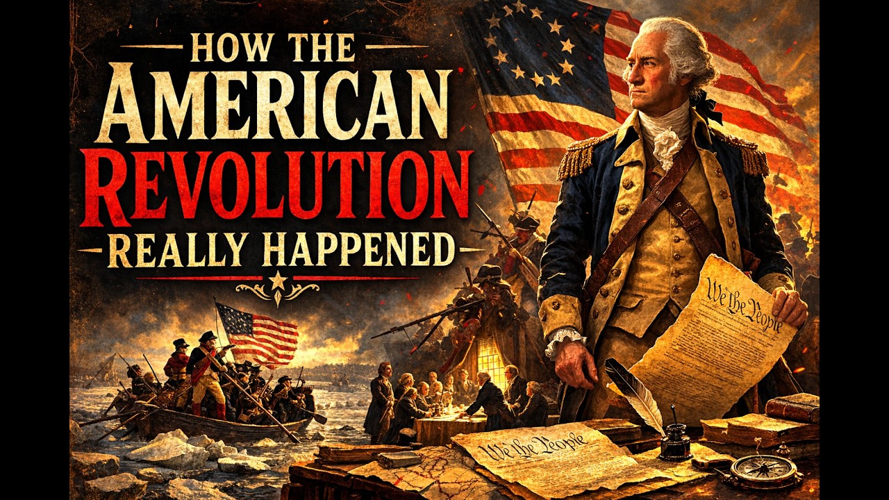 NO ADS*How the American Revolution Really Happened | How 13 Colonies Became a Nation - Sleep History
