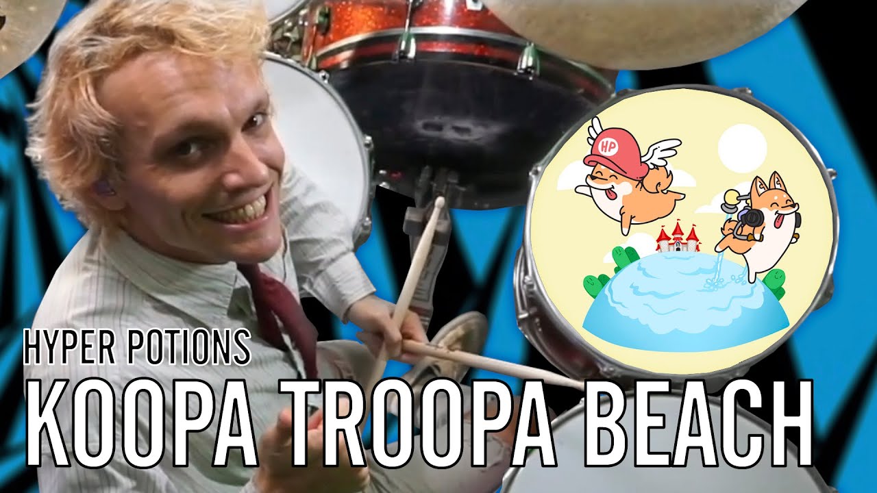 Hyper Potions - Koopa Troopa Beach | Office Drummer [First Time Hearing]