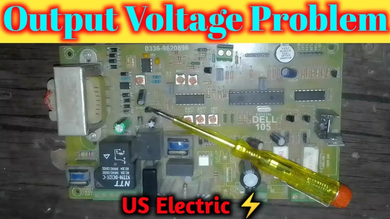 UPS Output Voltage Problem | UPS Backup Problem | US Electric