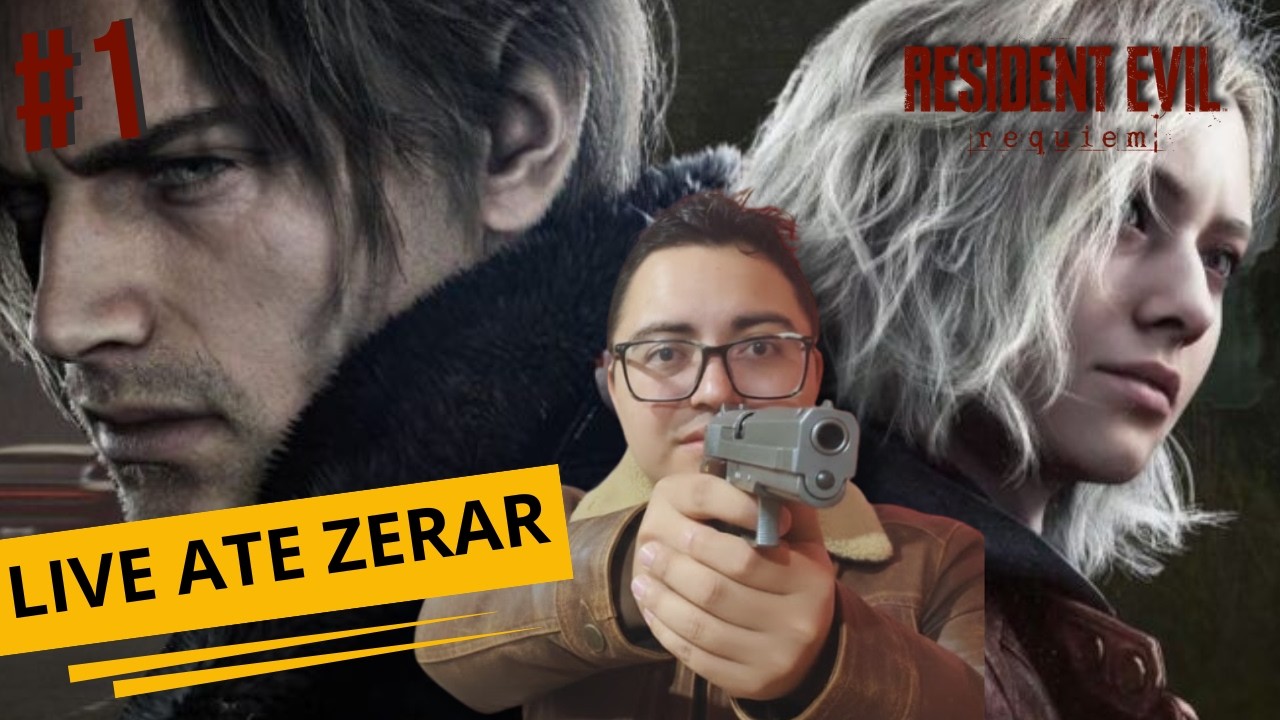 Livezinha ate Zerar essa DLÇ de Jogo - Resident Evil Requiem Boraaaa leoonnnn