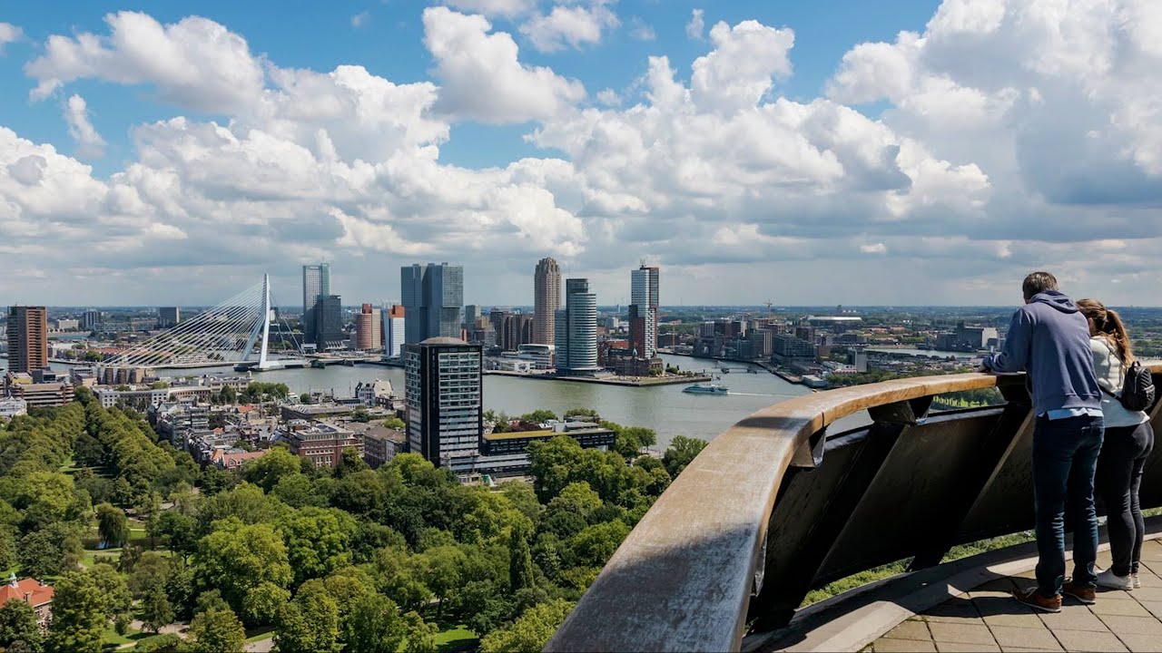 Euromast, Rotterdam, The Netherlands (2025) (4K) FULL TOUR - Highest tower in Rotterdam (185 meter)