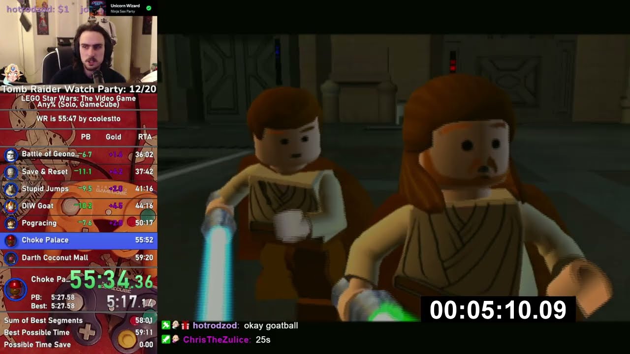 LSW1: Retake Theed Palace Speedrun in 5:18 (Story Mode) GameCube