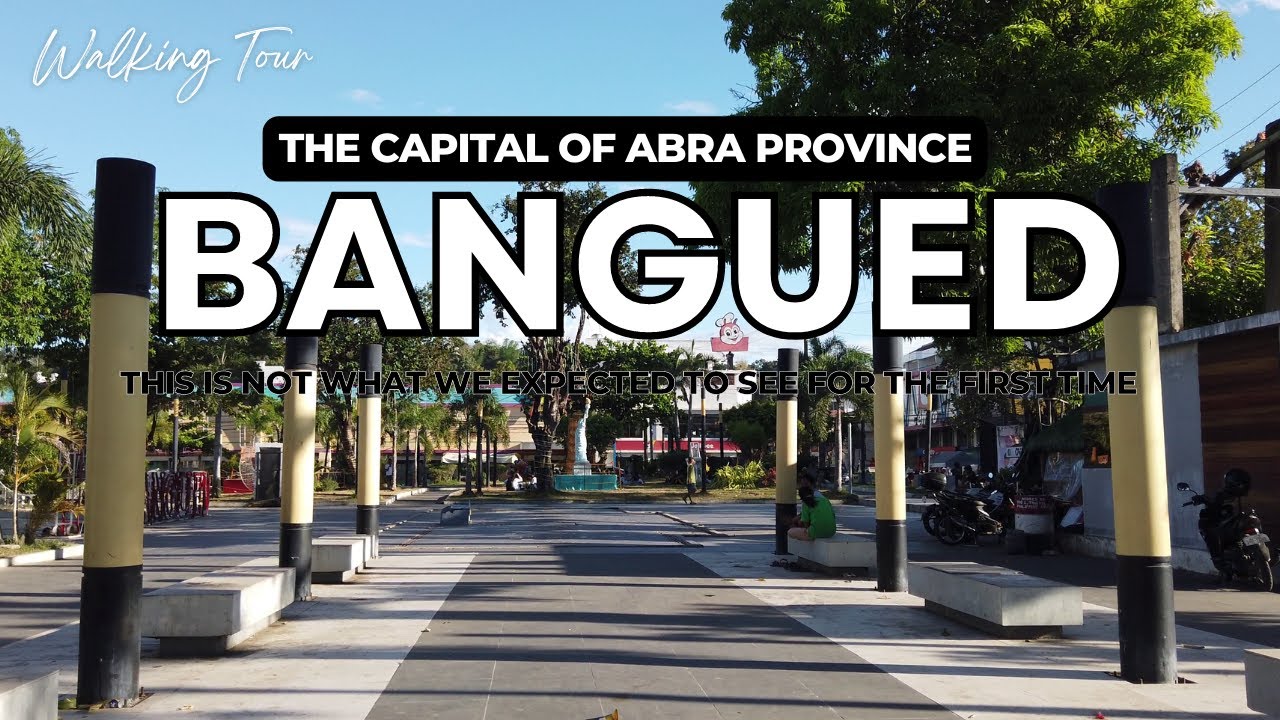 What to See in Bangued Proper | The Capital Town of Abra Province Walking Tour | 4K