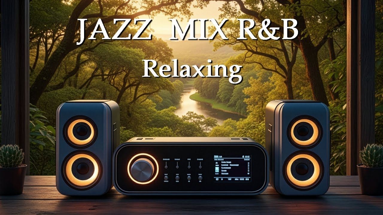 Smooth Jazz & Soulful R&B ☕ Golden Hour Vibes for Work, Study & Chill Moments