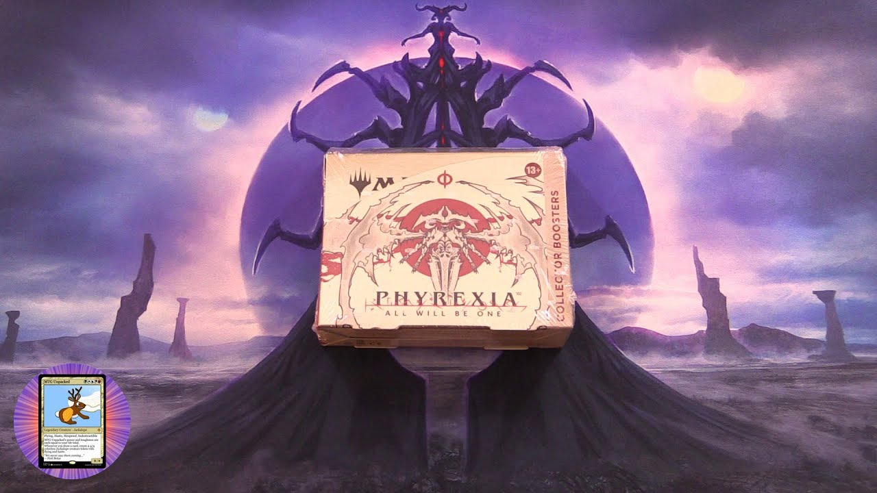 Распаковка коллекционных бустеров Phyrexia: All Will Be One!