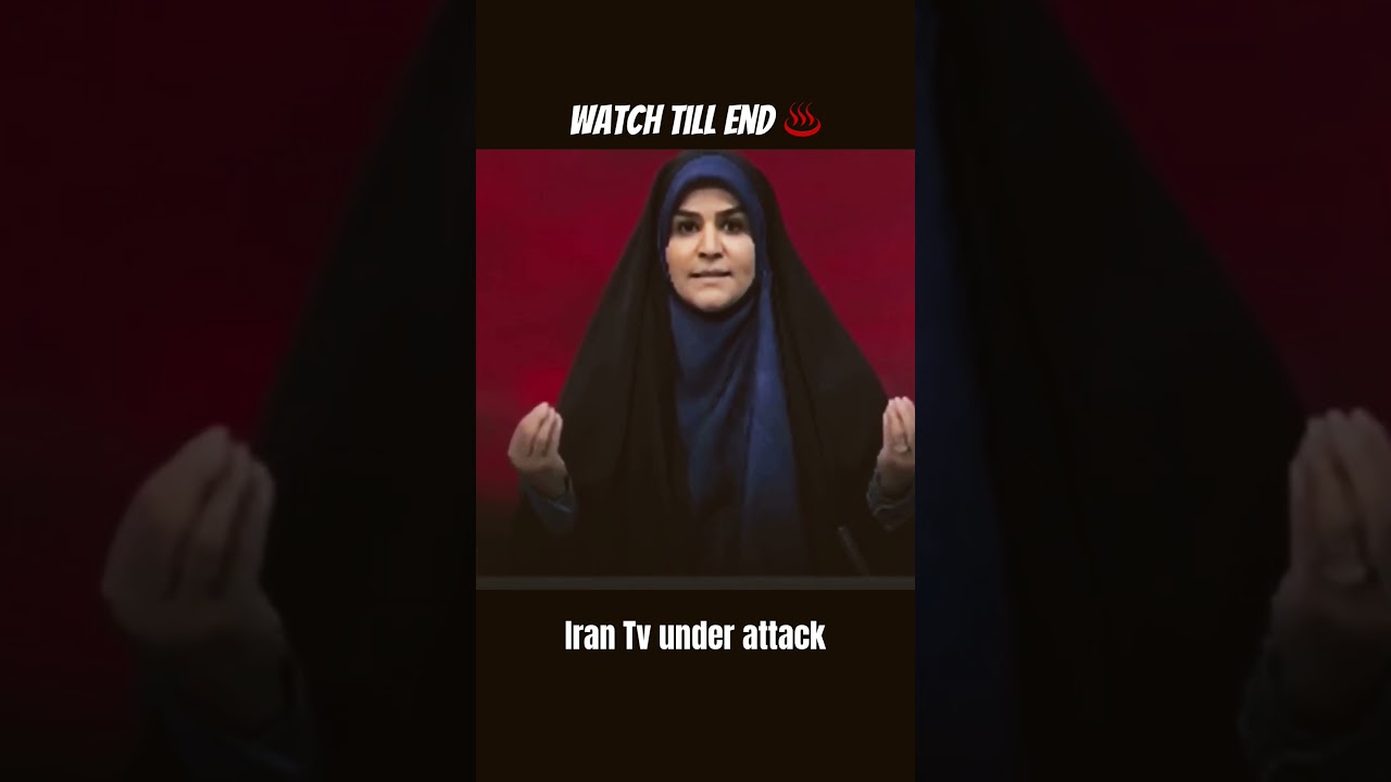 Iran TV under attack 