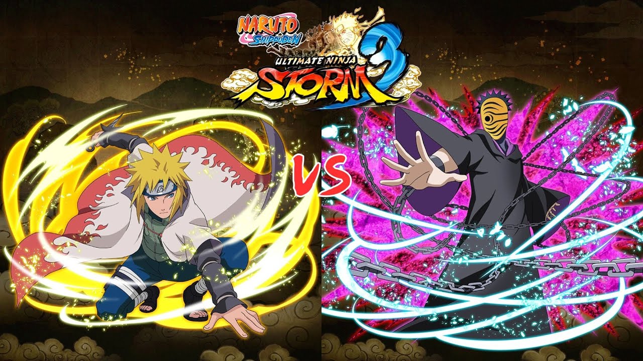 [Naruto Storm 3] Minato(4th Hokage) vs Masked Man