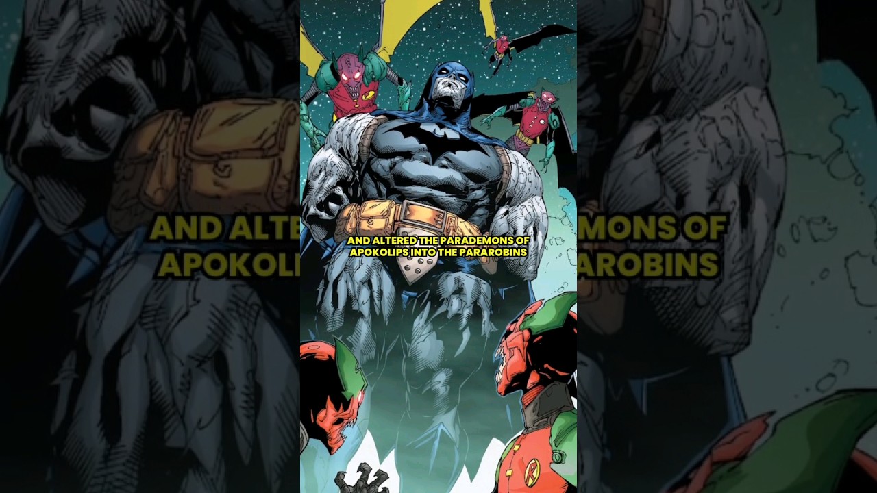 Batman became DARKSEID😈|#batman  #dc #comics #dccomics #comicbooks #batmanwholaughs #shorts #joker