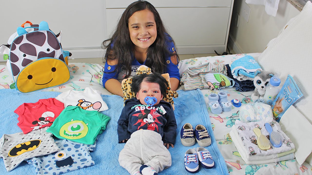 ENXOVAL DO MEU BEBÊ REBORN GUILHERME!