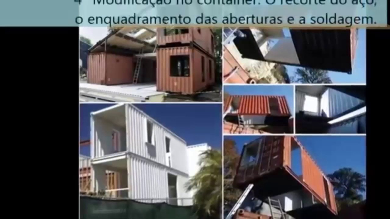 Constru&ccedil;&atilde;o com container
