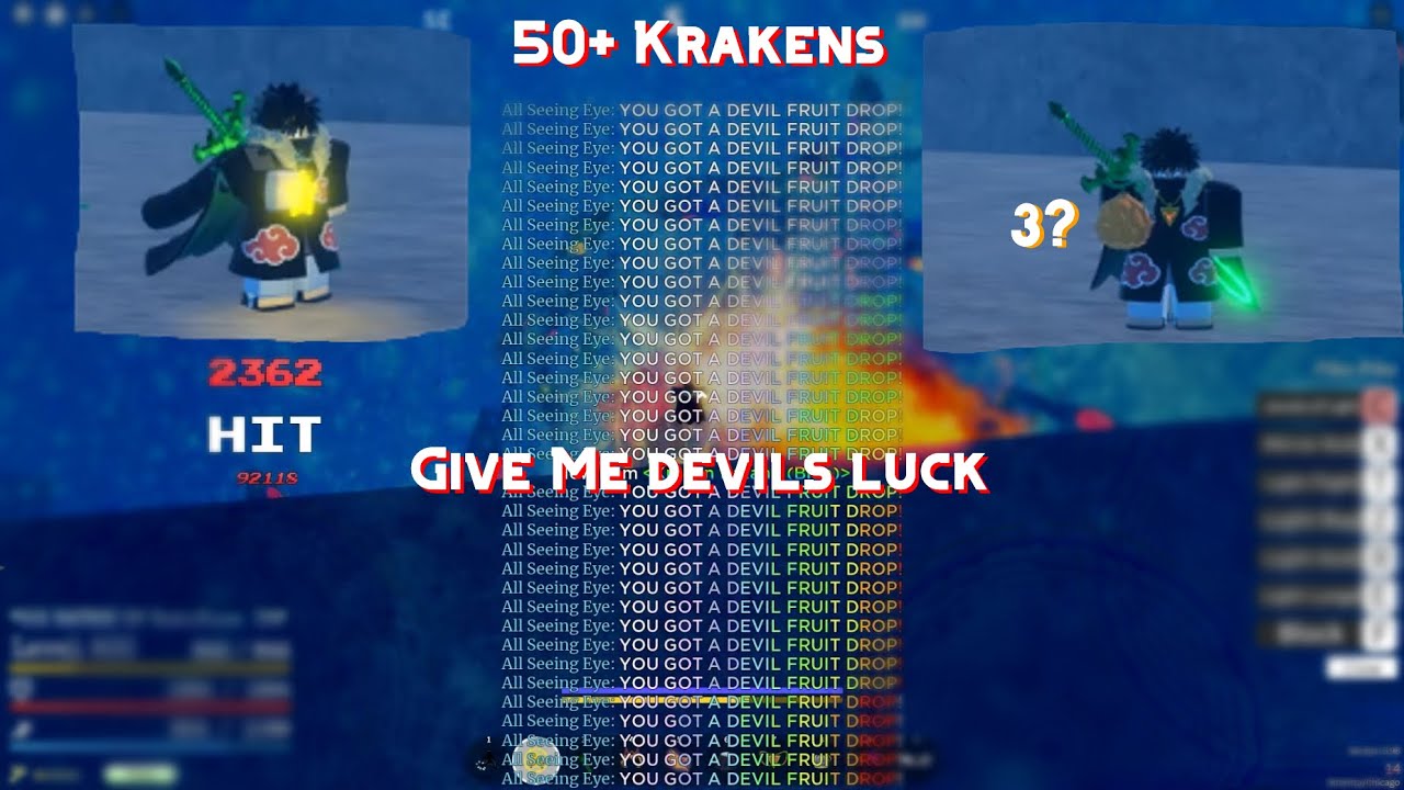 (GPO) Great Kraken Farming Until I Get Devils Luck 🙏 # 1