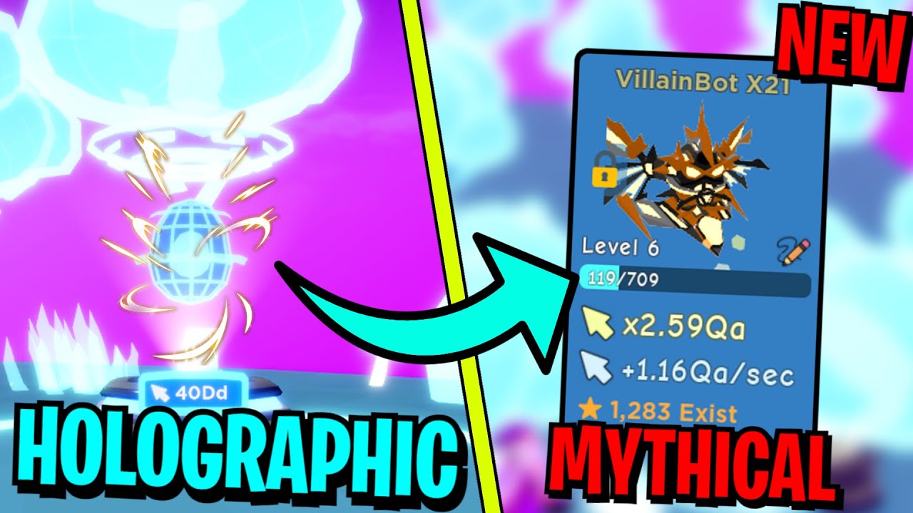 NEW HOLOGRAPHIC UPDATE IS INSANE!!! | ROBLOX CLICKER SIMULATOR UPDATE 8