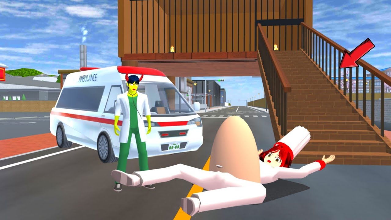 Rina chef pregnant attacked by scary Zombies doctor at home 😱 #sakuraschoolsimulator 