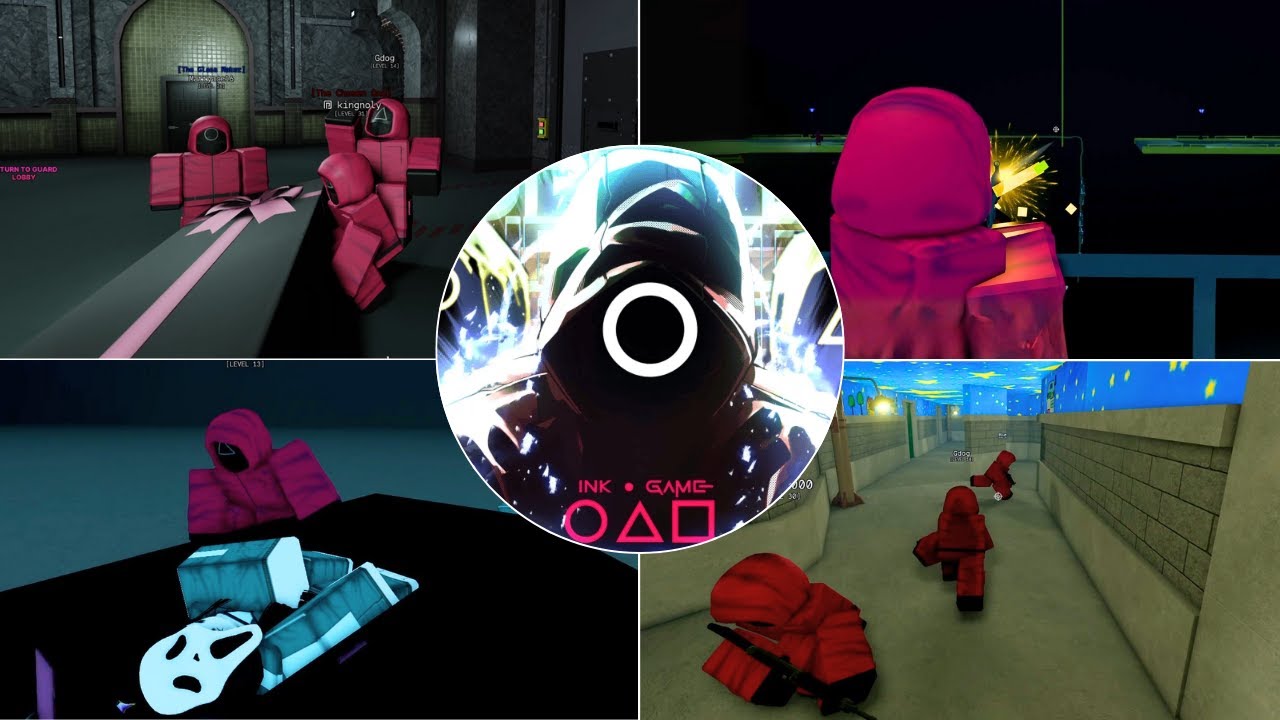 Ink Game: Playable Guards Update - All Games (Full Walkthrough) | ROBLOX Squid Game
