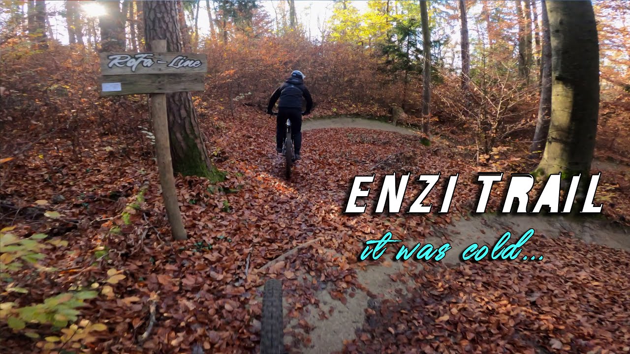 Cold POV on Enzi trail / Graz Enduro MTB