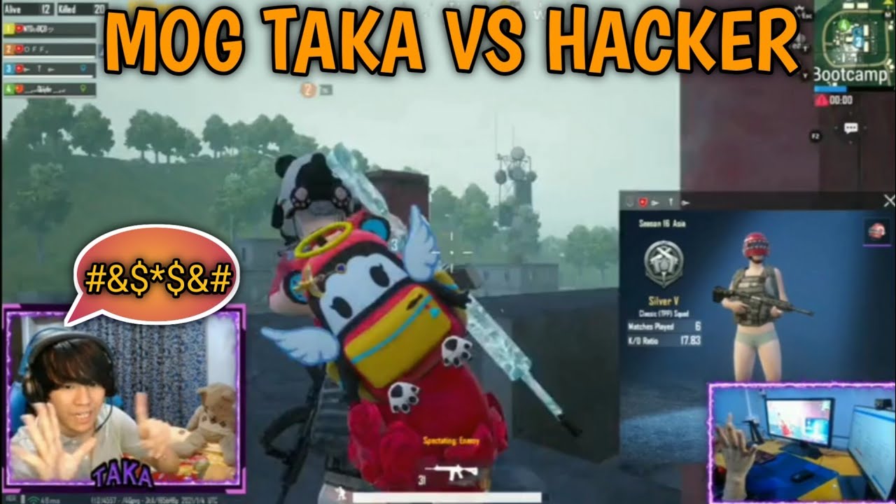 Mog Taka Vs Hacker | Pubg Mobile