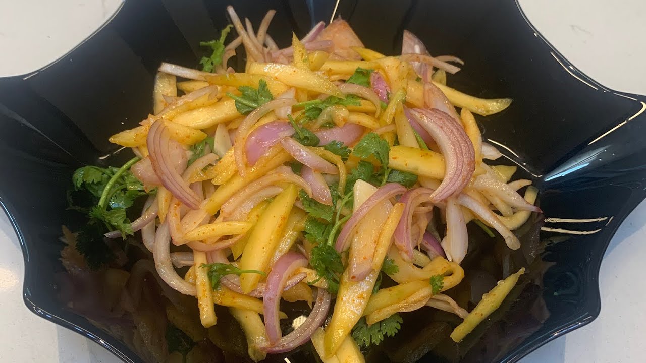 Mango Salad#raw #manga #salad #mangorecipe #saladrecipe 