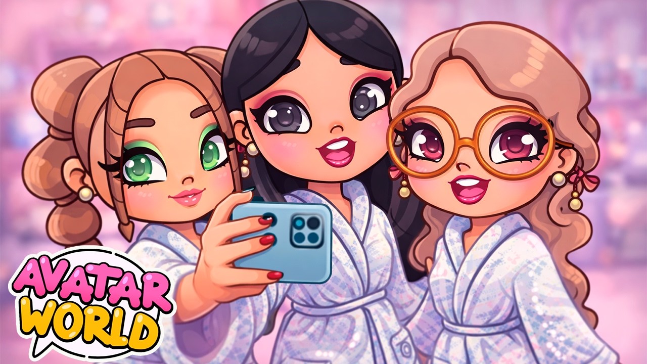 💄MI HIJA SE HACE UN CAMBIO DE LOOK CON SUS AMIGAS en AVATAR WORLD NALA💞