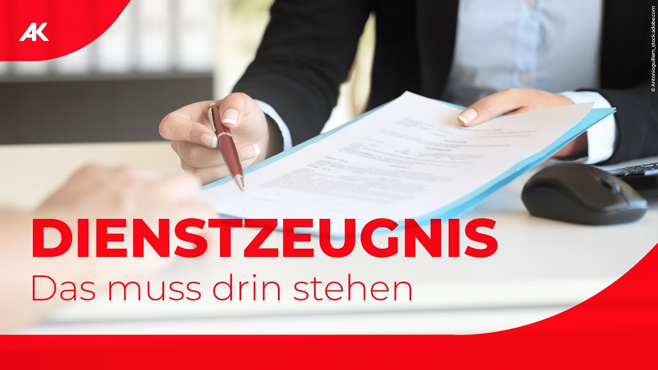 Dienstzeugnis | Codes, Formulierungen & Vorlage