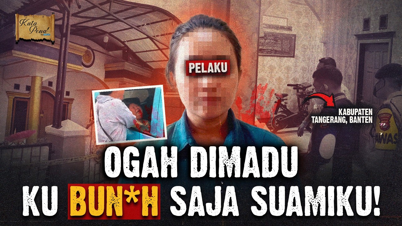 ISTRI MUDA DI TANGERANG B4C0K SUAMI SAMPAI TEW4S KARENA OGAH DIMADU!