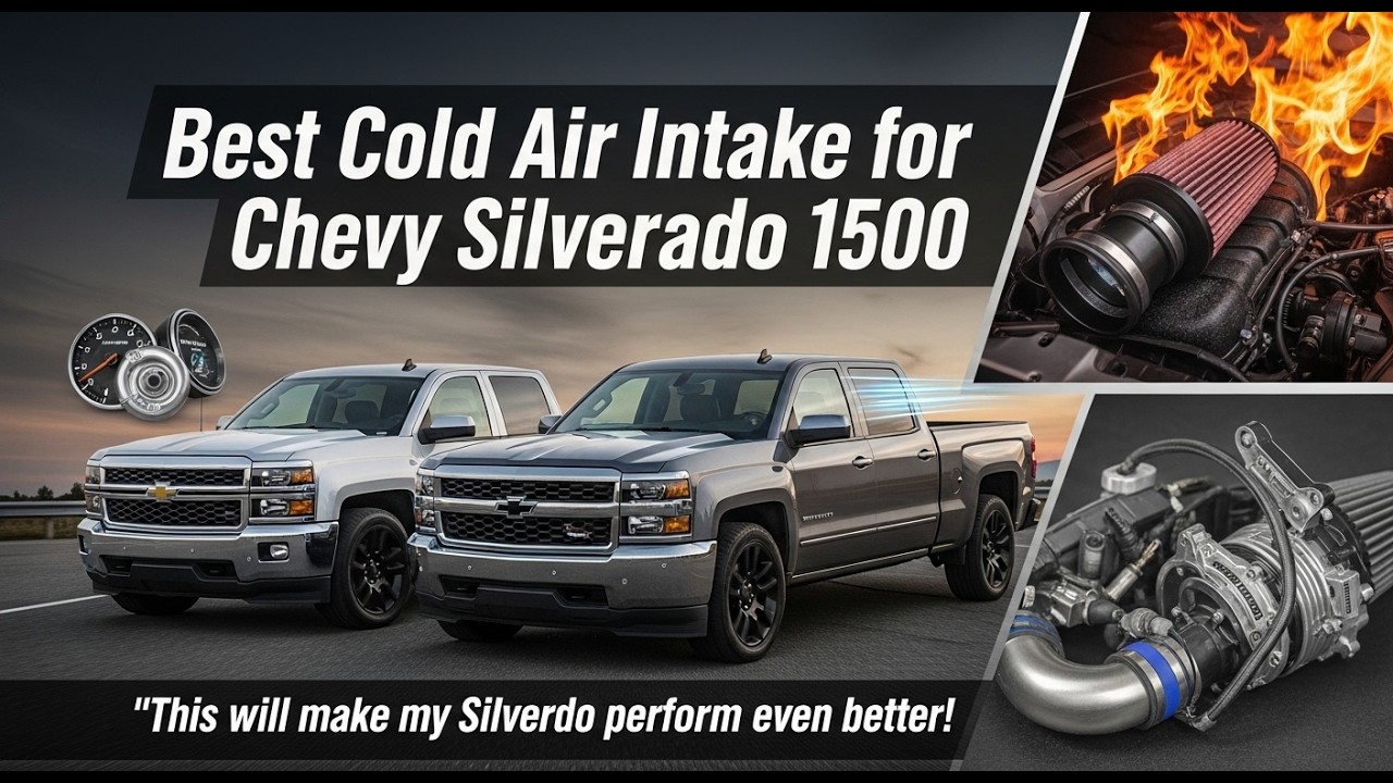 ✅ TOP 5  Best Cold Air Intake For Chevy Silverado 1500