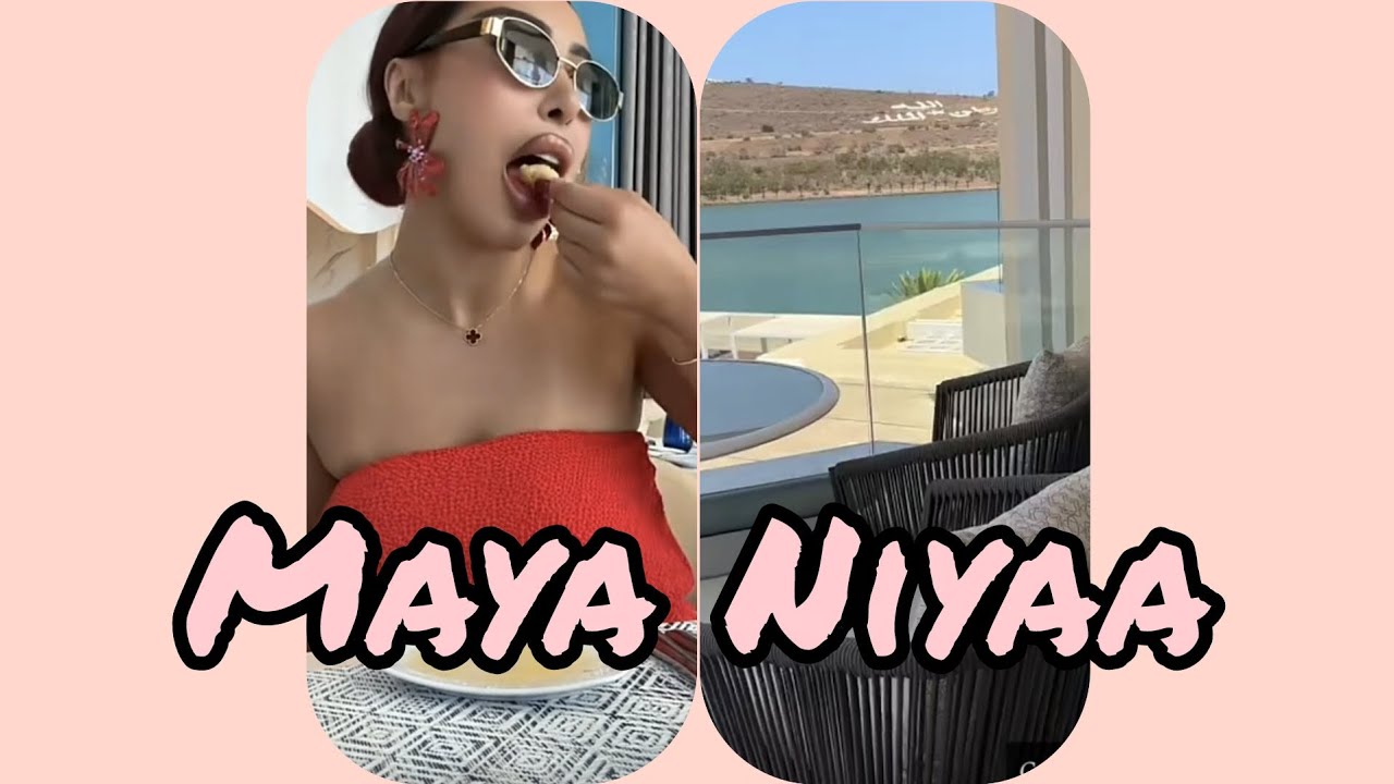 Maya Niyaa un retour aux sources qui lui fait du bien après son divorce...Le Maroc ❤️