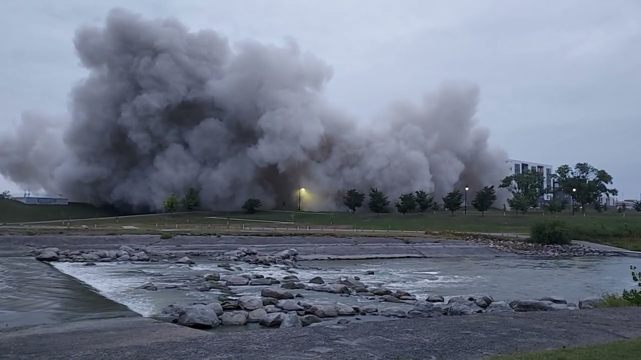 Implosion; Fargo, ND USA Highrise Building