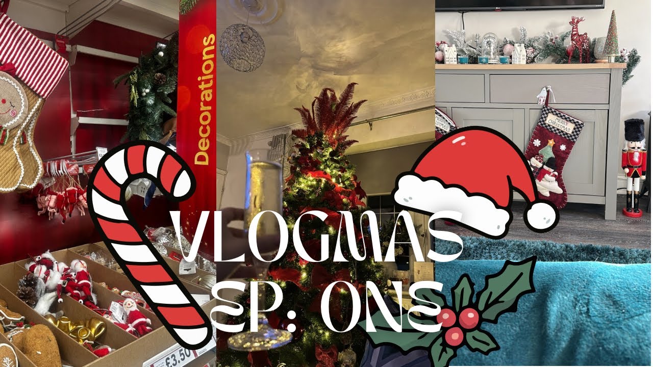 VLOGMAS EP.1 🎄 Weekend With Me | Decorating the House, Brunch, & Women’s Sunday League Football ⚽️💕