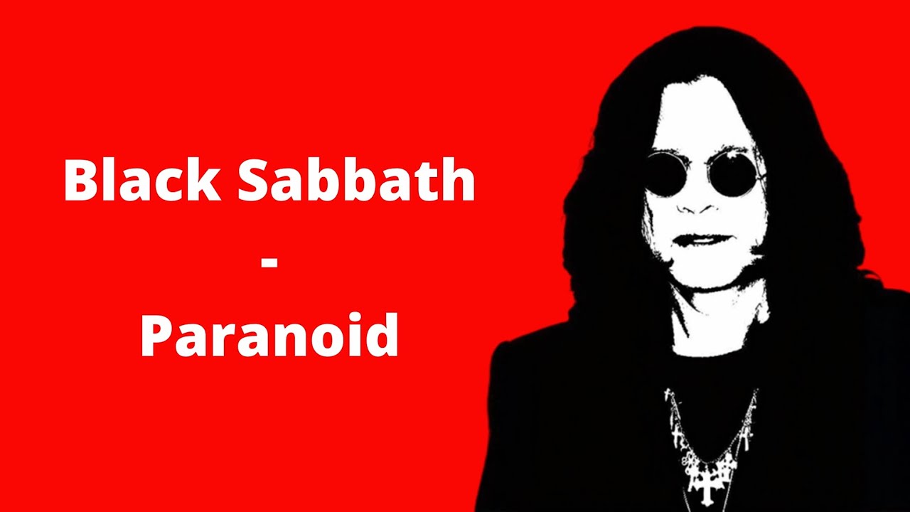 Black Sabbath - Paranoid (Lyrics)
