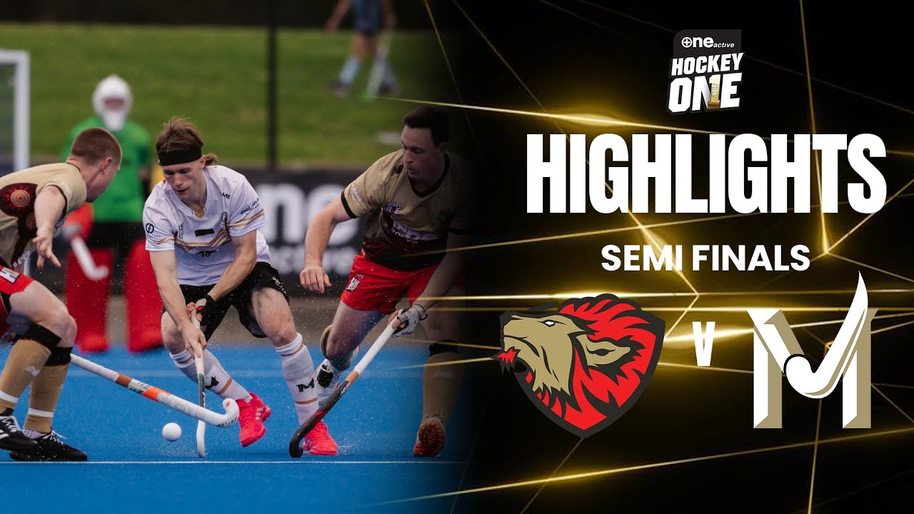 NSW Pride v HC Melbourne Men's Semi Finals Highlights | ONE Active Hockey One League 2025