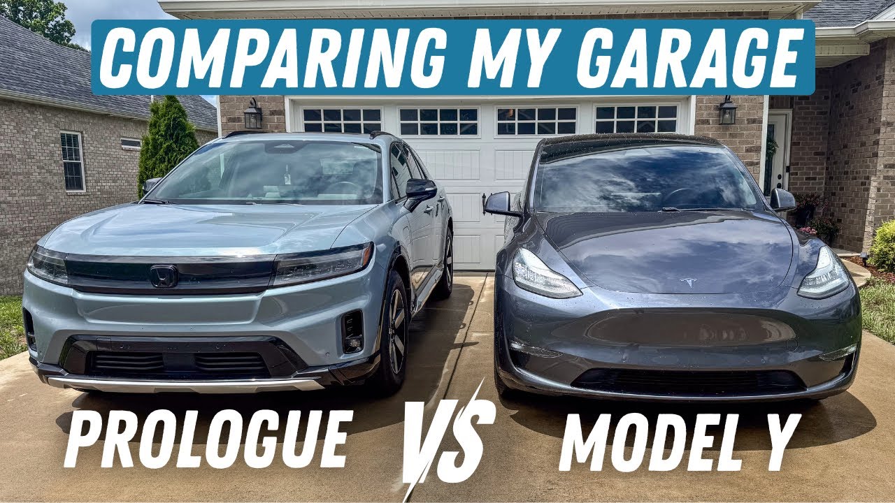 Comparing My Own Two Car Solution! Tesla Model Y vs Honda Prologue