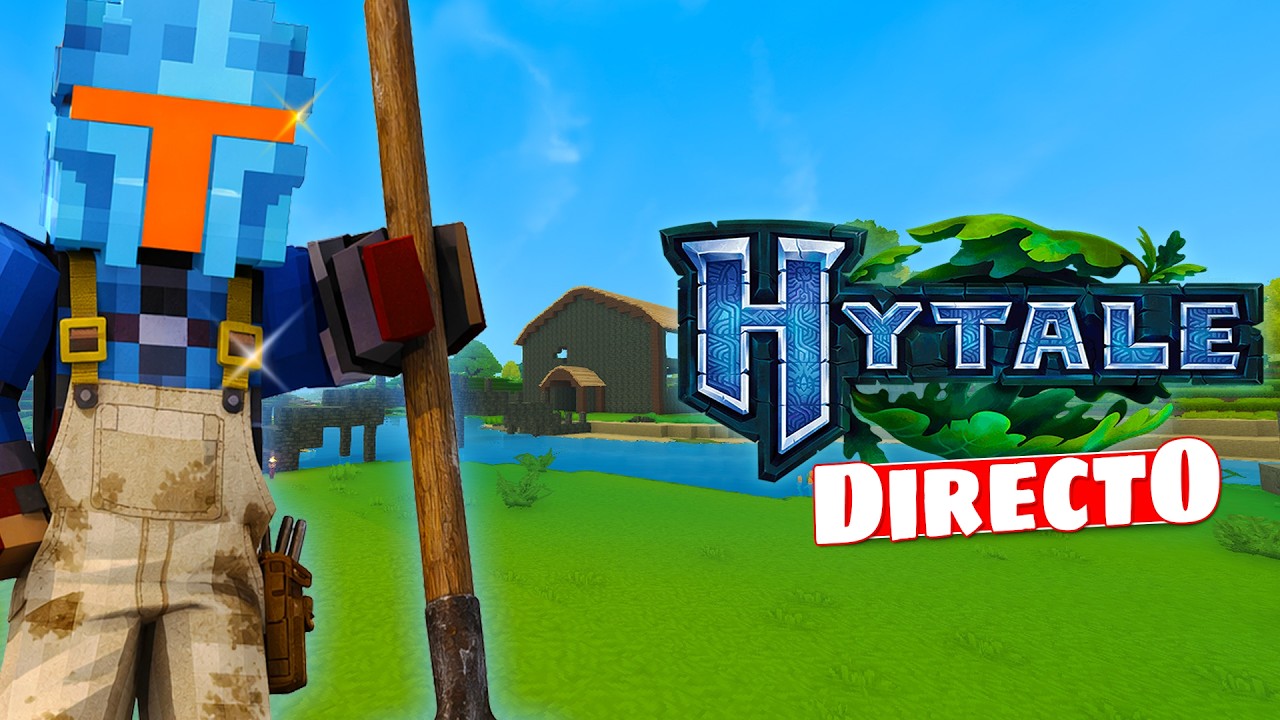 🔴Terminando mi NUEVA GRANJA en HYTALE