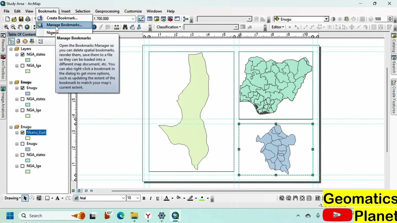 Creating a Study Area in ArcGIS/ArcMap
