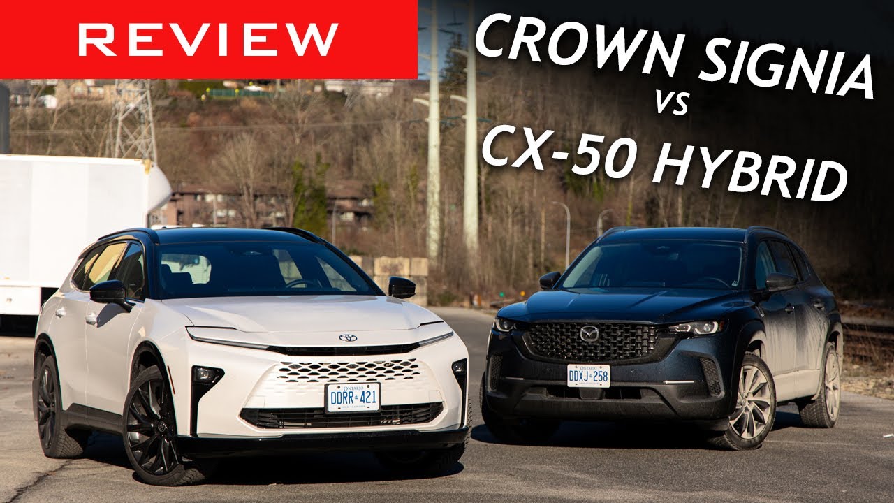 Comparison: 2025 Toyota Crown Signia vs 2025 Mazda CX-50 Hybrid
