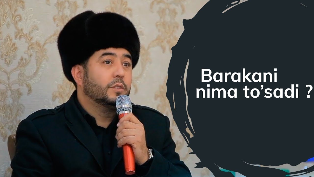 Barakani nima to'sadi, qalblarni titratgan maruza Azizxon domla