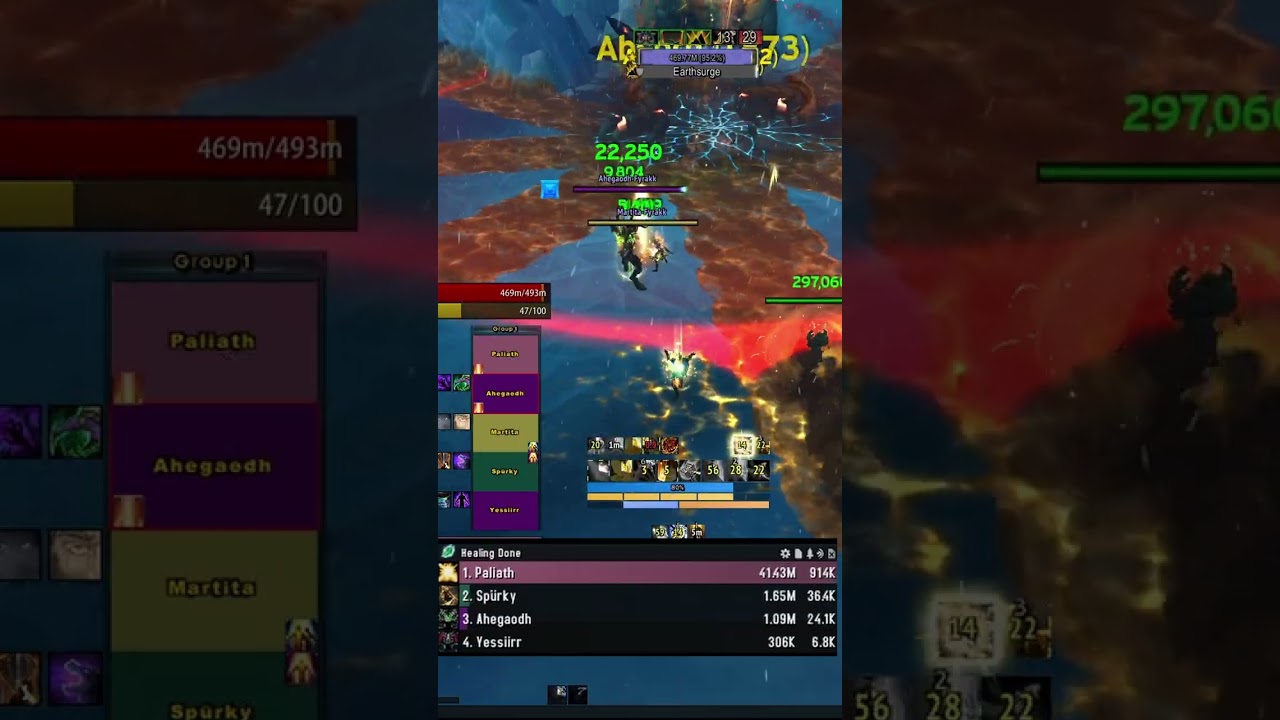 1 MILLION HPS HOLY PALADIN | +20 Dawn of The Infinite - Iridikron | #shorts #worldofwarcraft