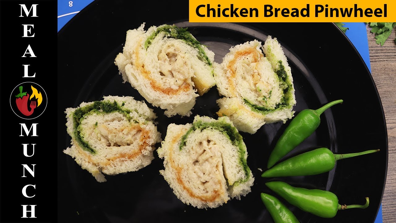 Chicken Bread Pinwheel | Recipe | Meal Munch