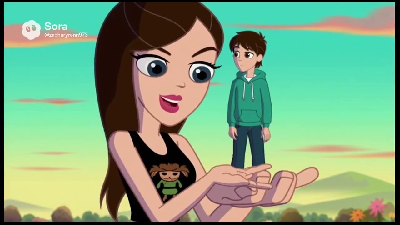 Vanessa Doofenshmirtz came to keep Zachary Renn company