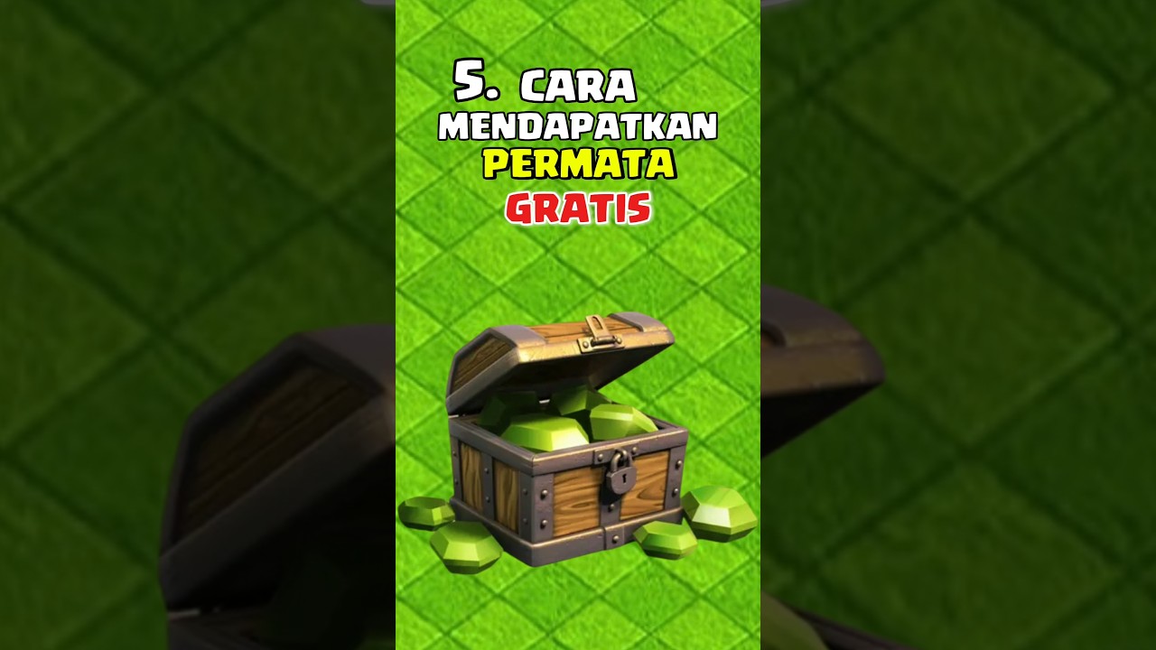 5 cara memperoleh permata gratis...#clashofclans #supercell #fyp #coc #cocgams #freegames