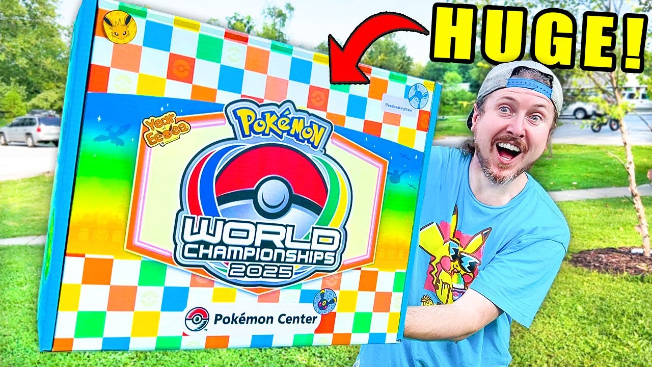 I Opened The MASSIVE Pokemon Championship Mystery Box!