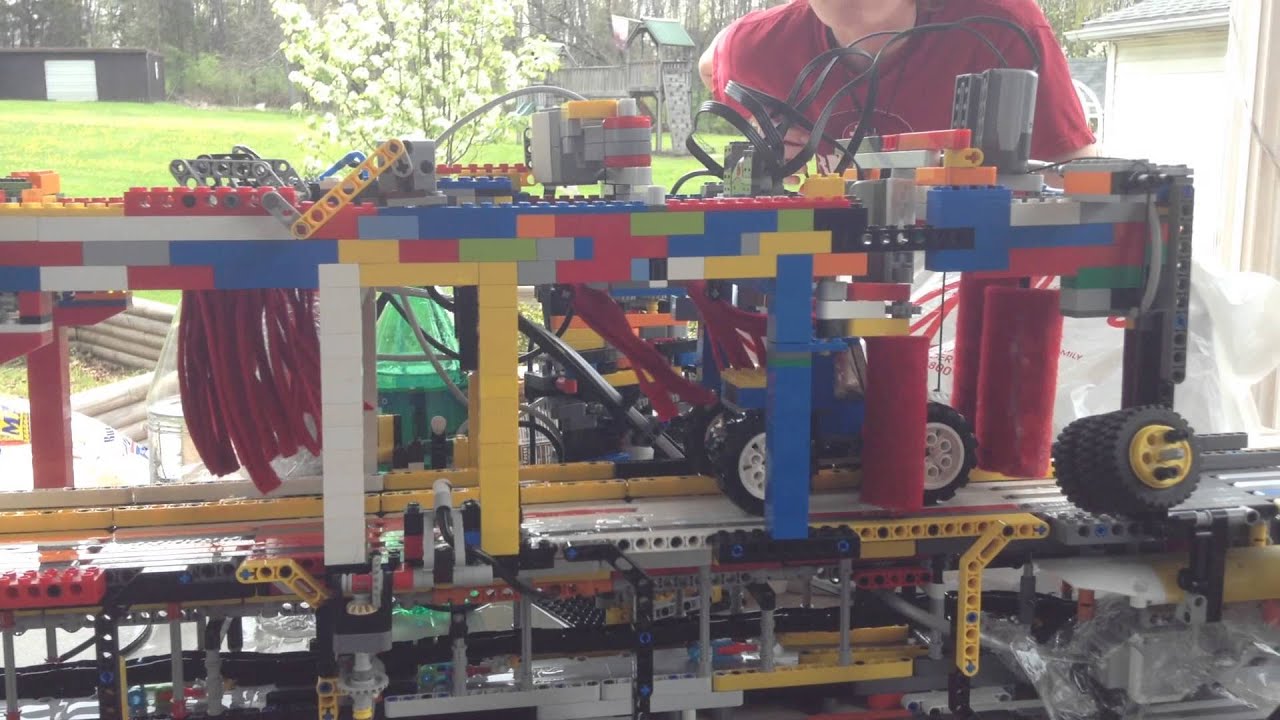 Lego Car Wash With Running Water