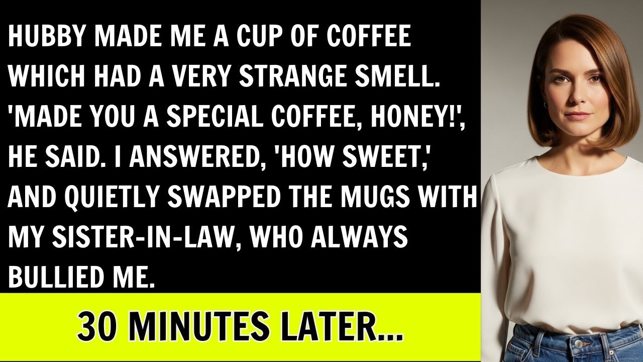 Husband Made Me A Cup Of Coffee Which Had A Very Strange Smell; I Swapped Mugs With My SIL's, And